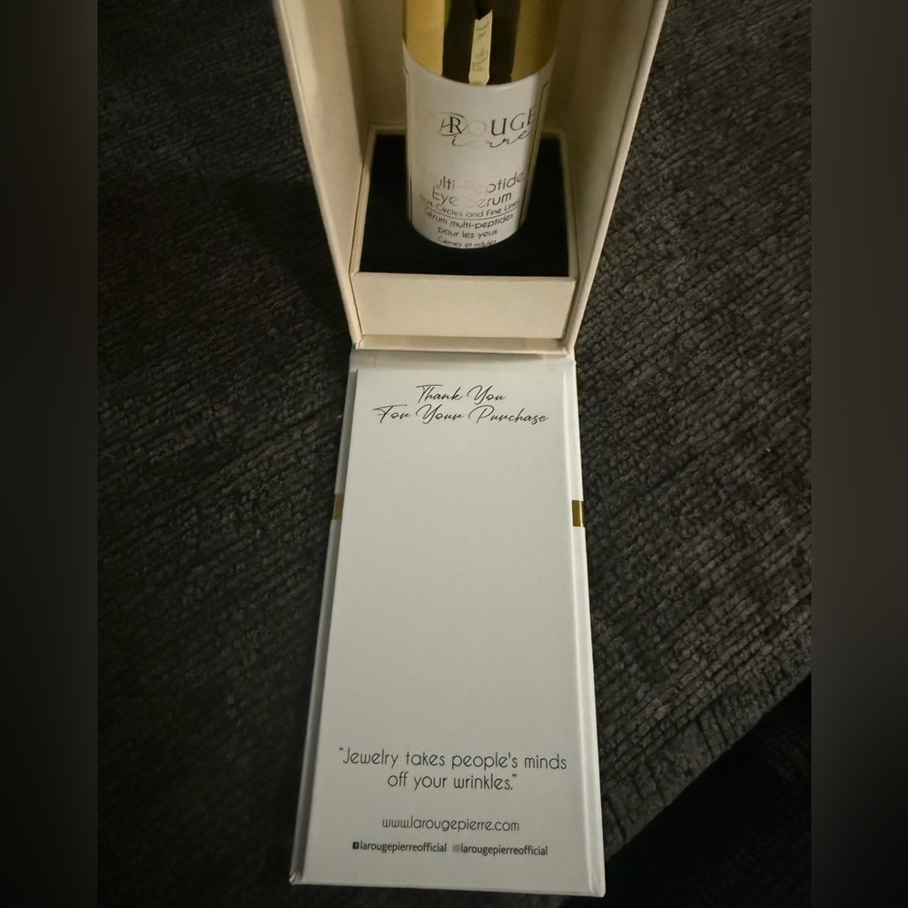 LaRouge Pierre Multi-Peptide Eye Serum 40ml NIB - Picture 6 of 12